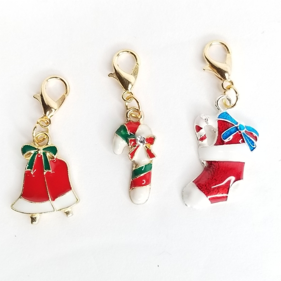 🍁3/$25  Holiday Charms Set of 6 - Picture 2 of 7